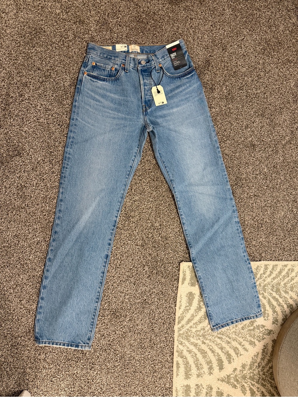 Levi’s Premium 501 Women’s Light Wash Jeans